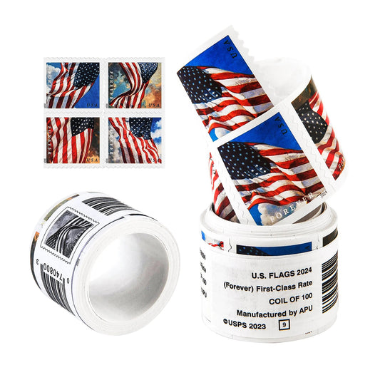 2024 USA Flag Forever Postage Stamps