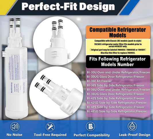 Sub-Zero 7023812 Refrigerator Water Filter Replacement Cartridge