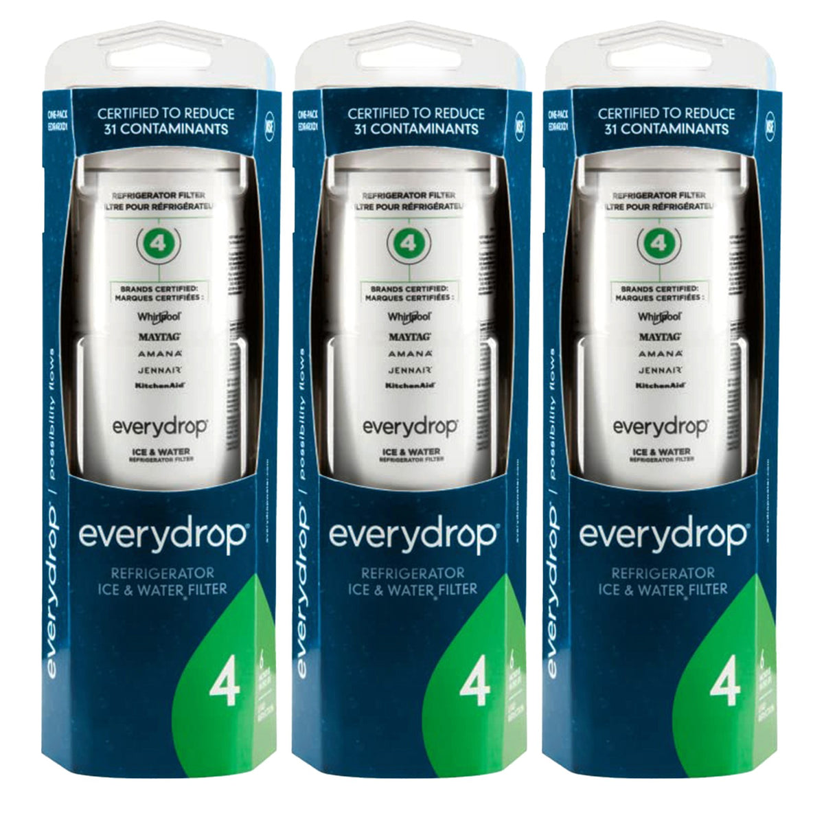 EDR4RXD1 Water Filter 4, Refrigerator Filter, UKF8001